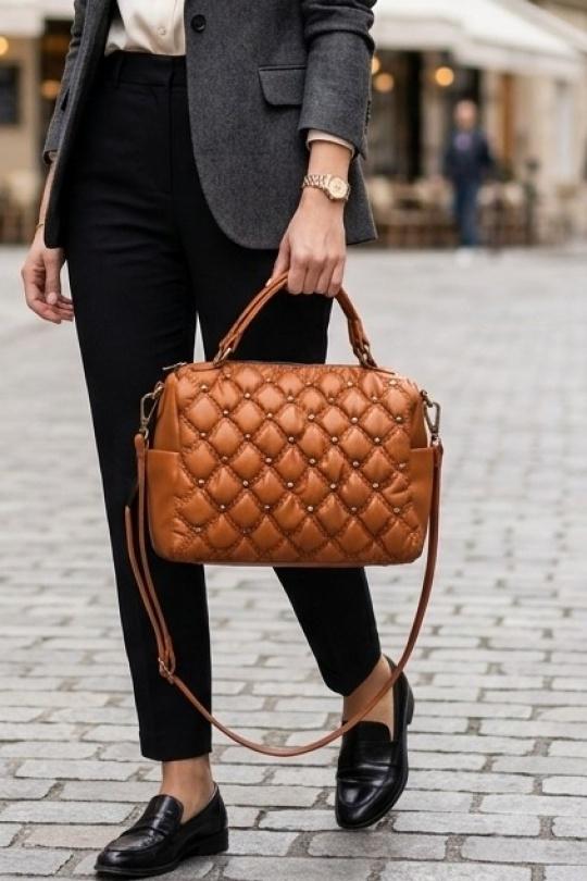 Handbags Bags Camel Z ET Z I -Bag  LK-H7081 Efashion Paris