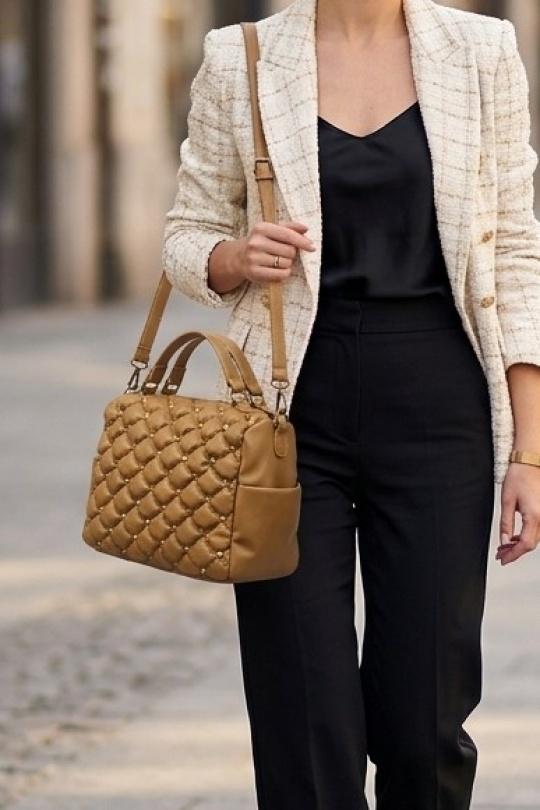 Handbags Bags Camel Z ET Z I -Bag  LK-H7081 Efashion Paris