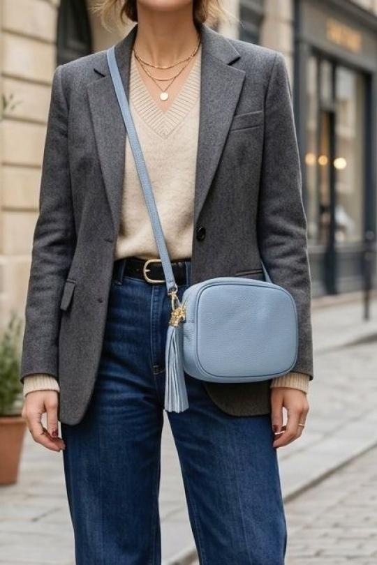 Sacs à bandoulière Maroquinerie Camel Z ET Z I -Bag  C2088 Efashion Paris