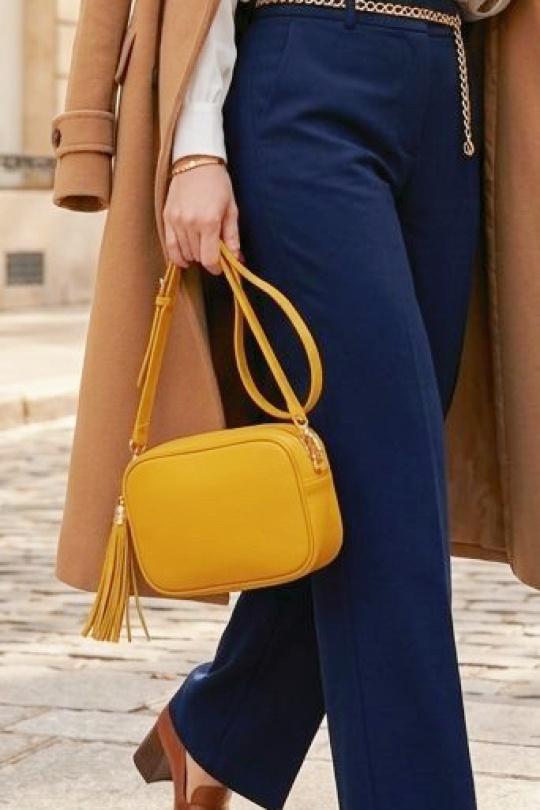 Sacs à bandoulière Maroquinerie Camel Z ET Z I -Bag  C2088 Efashion Paris