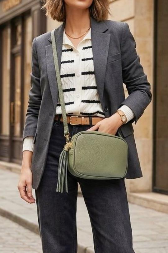 Sacs à bandoulière Maroquinerie Camel Z ET Z I -Bag  C2088 Efashion Paris