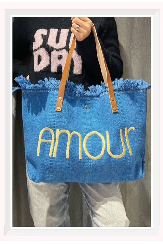 Cabas Maroquinerie Bleu Z ET Z I -Bag  18898 Efashion Paris