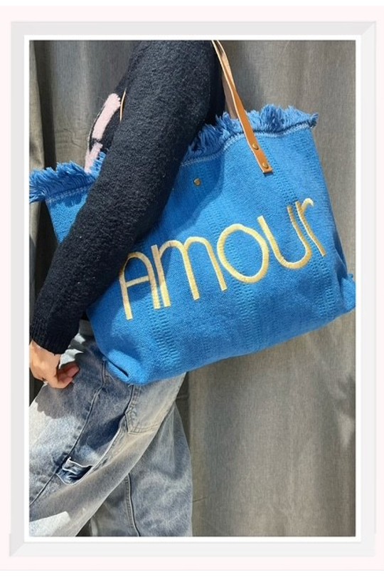 Cabas Maroquinerie Bleu Z ET Z I -Bag  18898 Efashion Paris