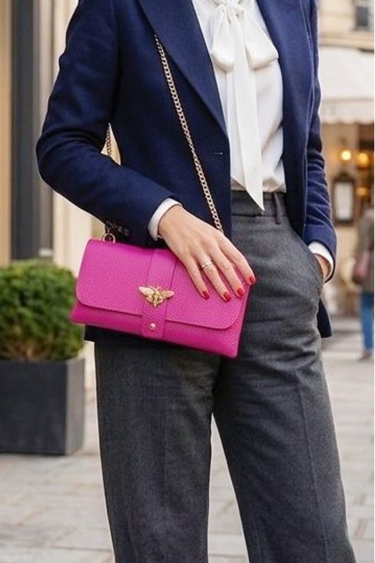 Sacs à bandoulière Maroquinerie Fushia Z ET Z I -Bag  C21030 Efashion Paris