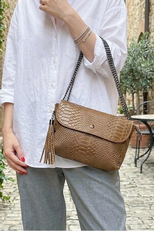 Shoulder bags Bags Taupe Z ET Z I -Bag  C1047 Efashion Paris