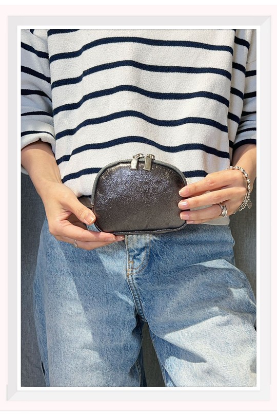 Petite maroquinerie Maroquinerie Gris foncé Z ET Z I -Bag  C0404-irisé Efashion Paris