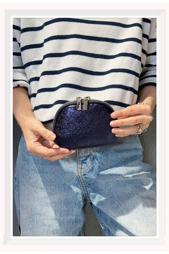 Petite maroquinerie Maroquinerie Gris foncé Z ET Z I -Bag  C0404-irisé Efashion Paris