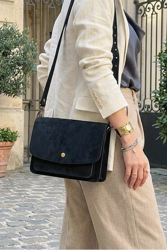 A tracolla Borse Dark grey Z ET Z I -Bag  C12502 Efashion Paris