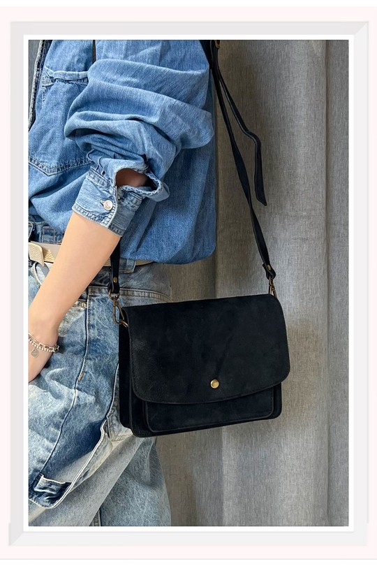 A tracolla Borse Dark grey Z ET Z I -Bag  C12502 Efashion Paris