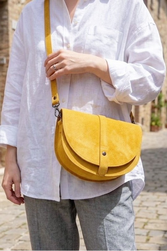 Shoulder bags Bags Mustard yellow Z ET Z I -Bag  C2118 Efashion Paris