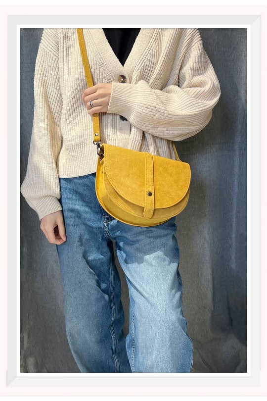 Shoulder bags Bags Mustard yellow Z ET Z I -Bag  C2118 Efashion Paris