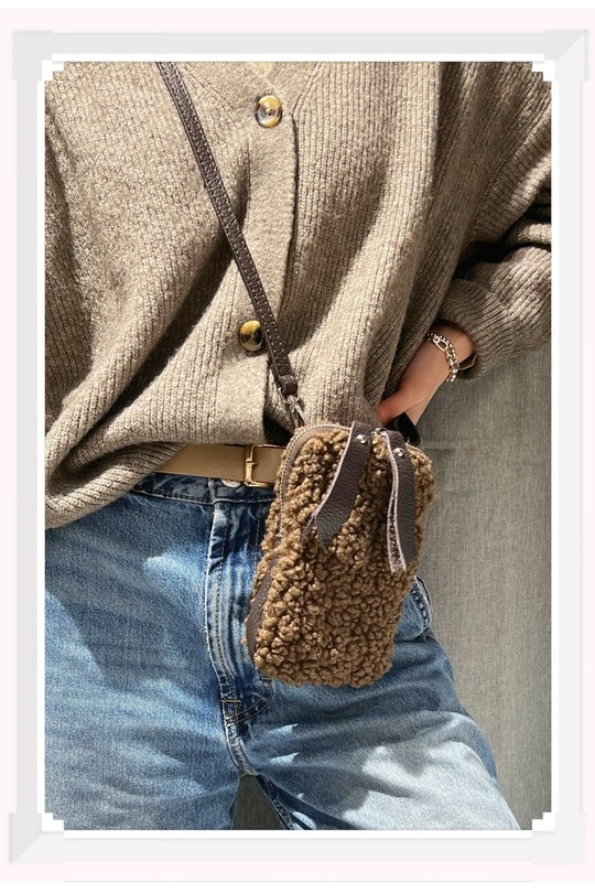 Pochettes Maroquinerie Kaki Z ET Z I -Bag  C10034 Efashion Paris