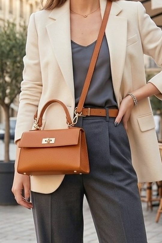 Sacs à main Maroquinerie Camel Z ET Z I -Bag  C2133 Efashion Paris