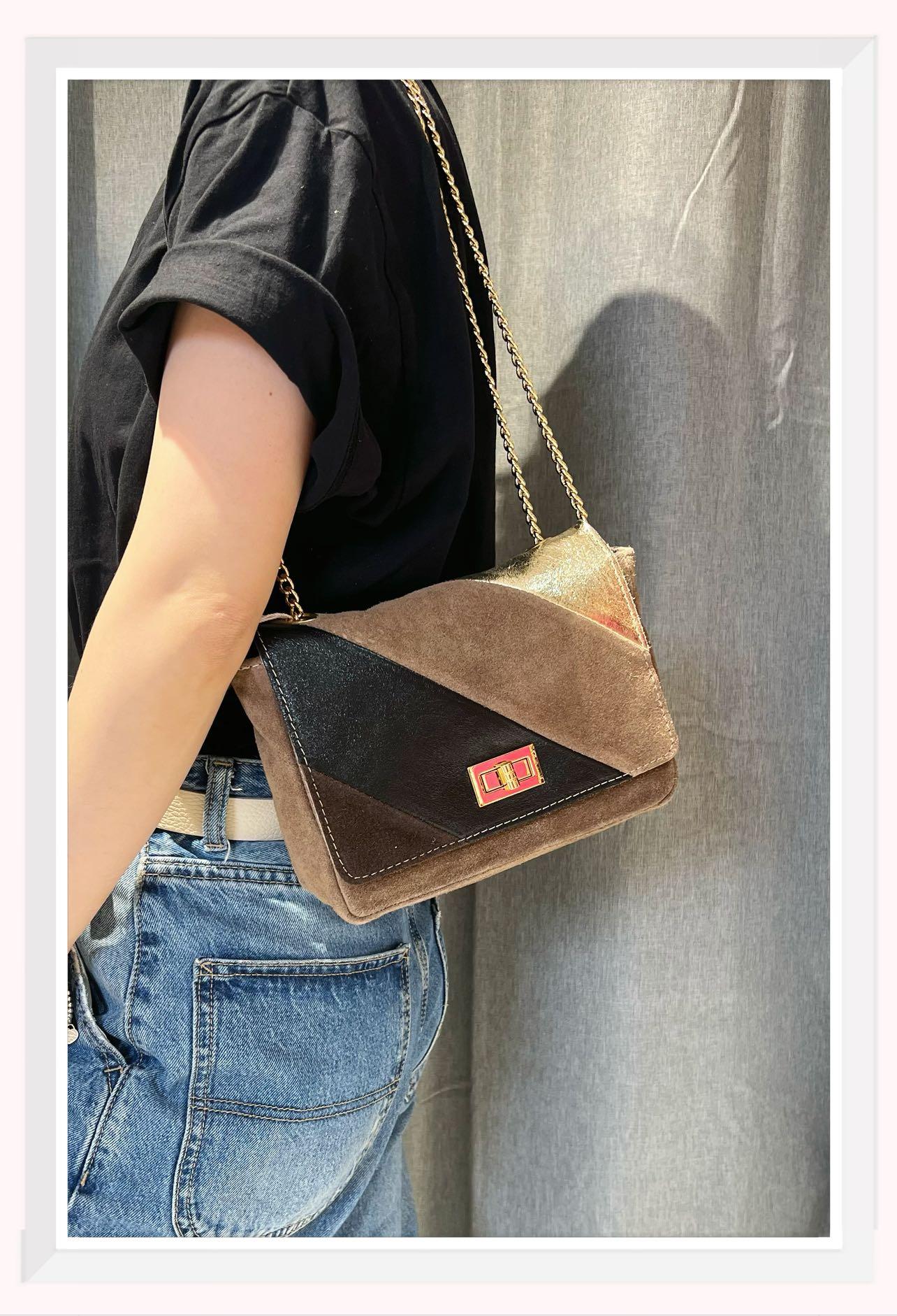 Sacs à bandoulière Maroquinerie Camel Z ET Z I -Bag  C21518 #c Efashion Paris