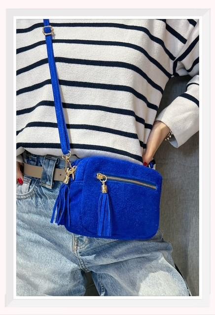 Sacs à bandoulière Maroquinerie Bleu électrique Z ET Z I -Bag  C20461 #c Efashion Paris