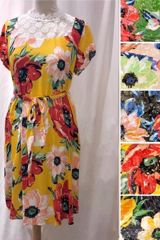 Robes courtes Femme Couleurs mélangées J STARS R05-1 Efashion Paris