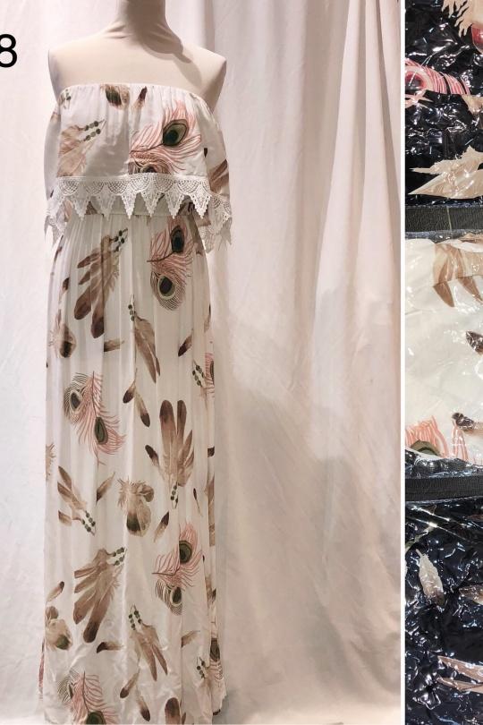 Robes longues Femme Couleurs mélangées J STARS R958 Efashion Paris