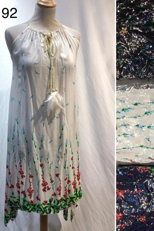 Robes courtes Femme Couleurs mélangées J STARS C18192 Efashion Paris
