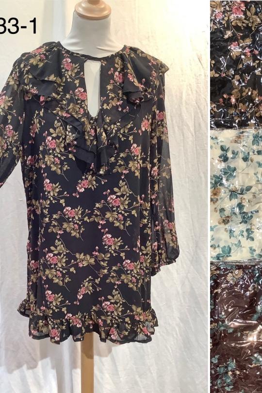 Robes courtes Femme Couleurs mélangées J STARS FL133-1 Efashion Paris