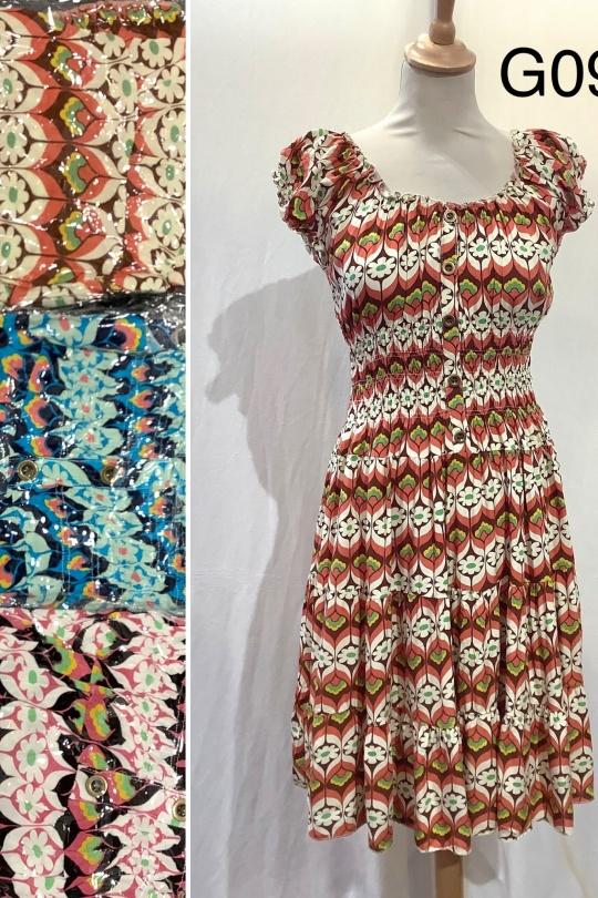 Robes courtes Femme Couleurs mélangées J STARS G09-01 Efashion Paris