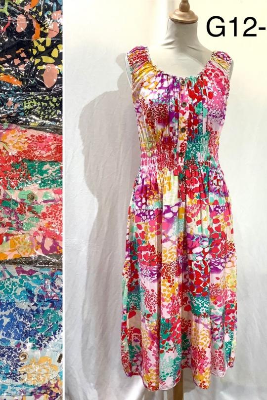 Abiti maxi Donna Colori mescolati J STARS G12-01 Efashion Paris