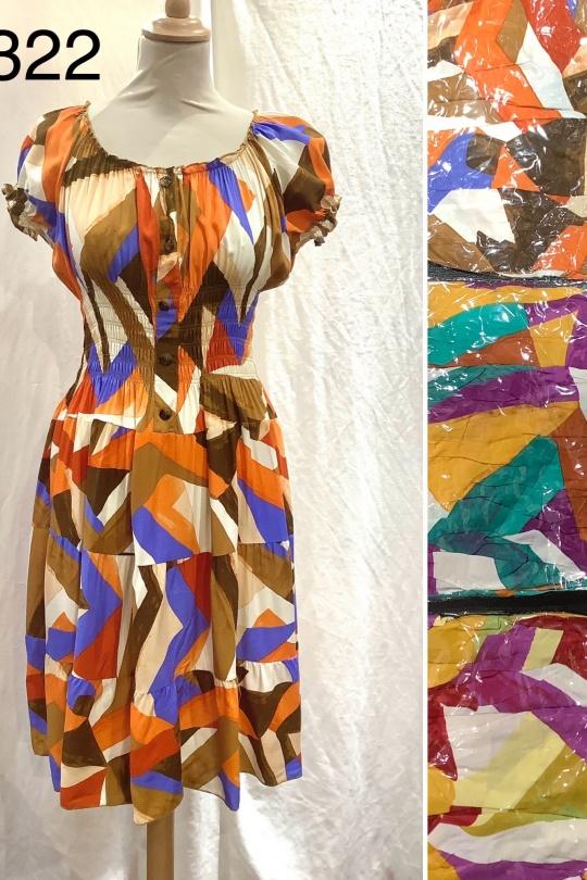 Short dresses Women Mixed colors J STARS CM322 Efashion Paris