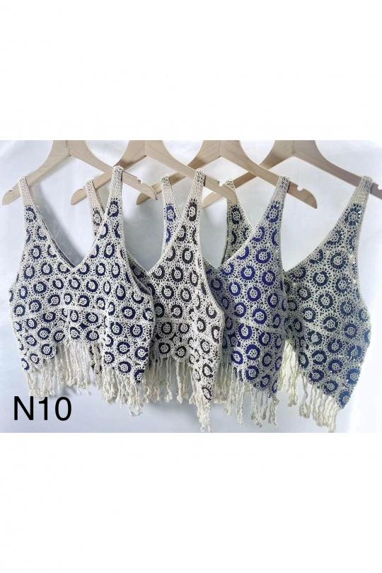 Camisetas sin mangas Mujer Colores mixtos J STARS N10 Efashion Paris