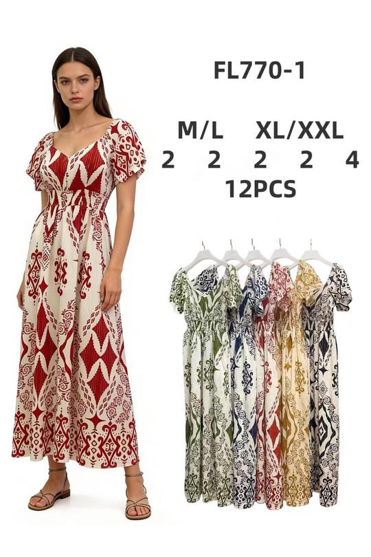 Robes longues Femme Couleurs mélangées J STARS fl770-1 Efashion Paris