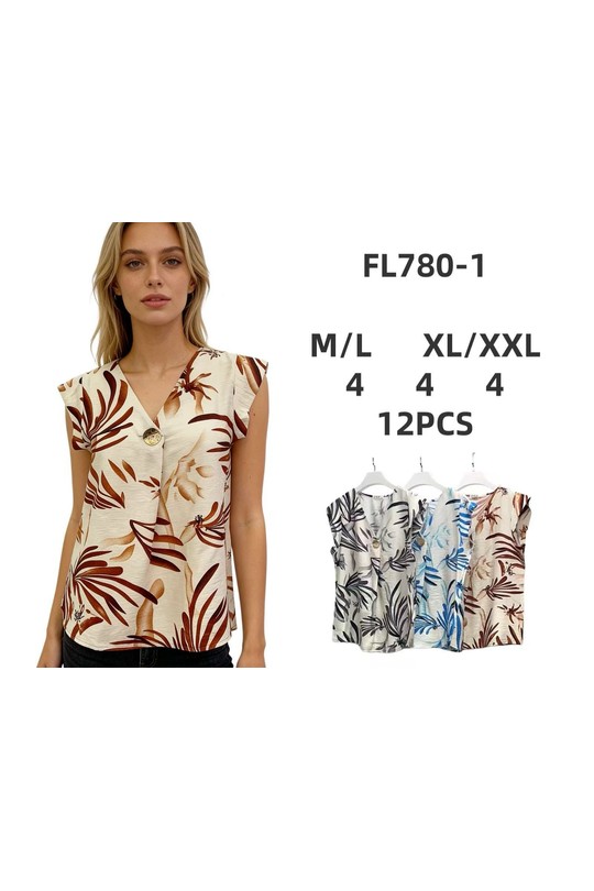 Tops Femme Couleurs mélangées J STARS fl780-1 Efashion Paris