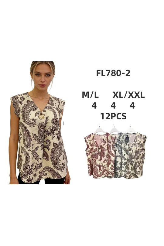 Tops Femme Couleurs mélangées J STARS fl780-2 Efashion Paris