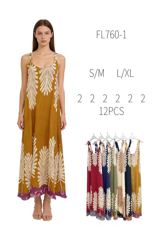 Robes longues Femme Couleurs mélangées J STARS FL760-1 Efashion Paris