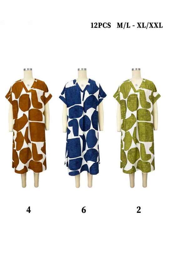 Robes mi-longues Femme Couleurs mélangées J STARS LA15-11 Efashion Paris