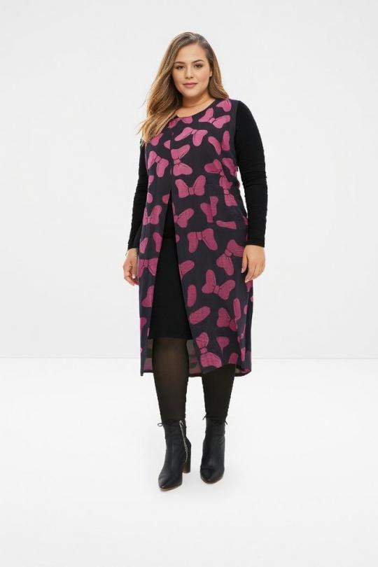 Gilets Femme Rose Pomme Rouge T39201 Efashion Paris