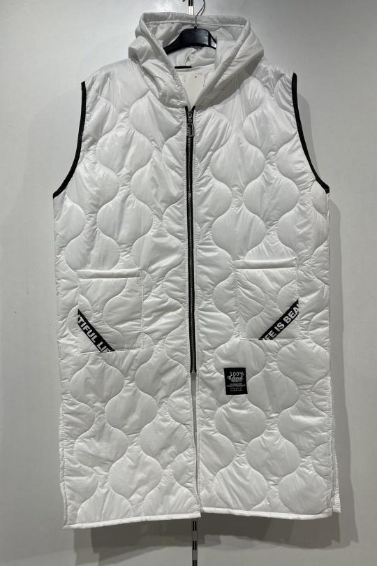 Cardigan Donna White Pomme Rouge T23519 Efashion Paris
