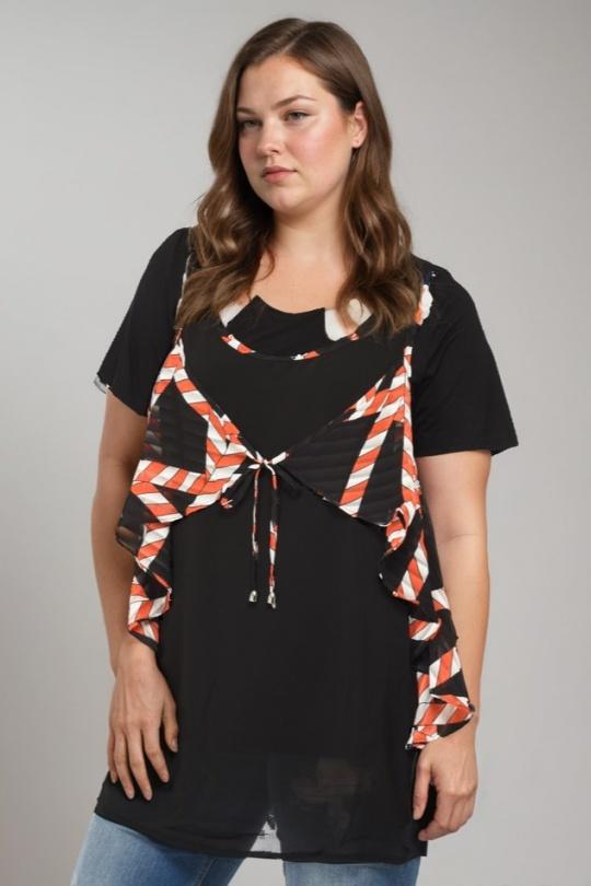 Blusones Mujer Orange Pomme Rouge A675 Efashion Paris