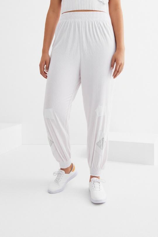 Pantalones Mujer White Pomme Rouge B119 Efashion Paris