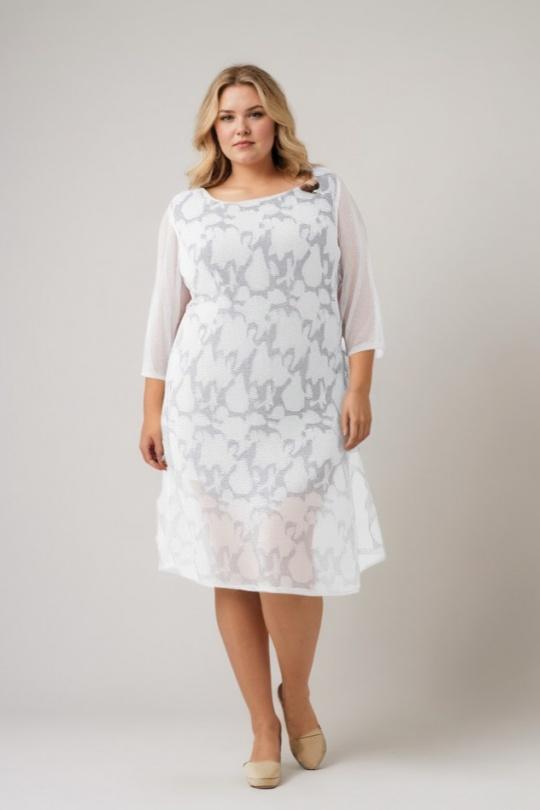 Robes & Combinaisons Femme Blanc Pomme Rouge A856 Efashion Paris