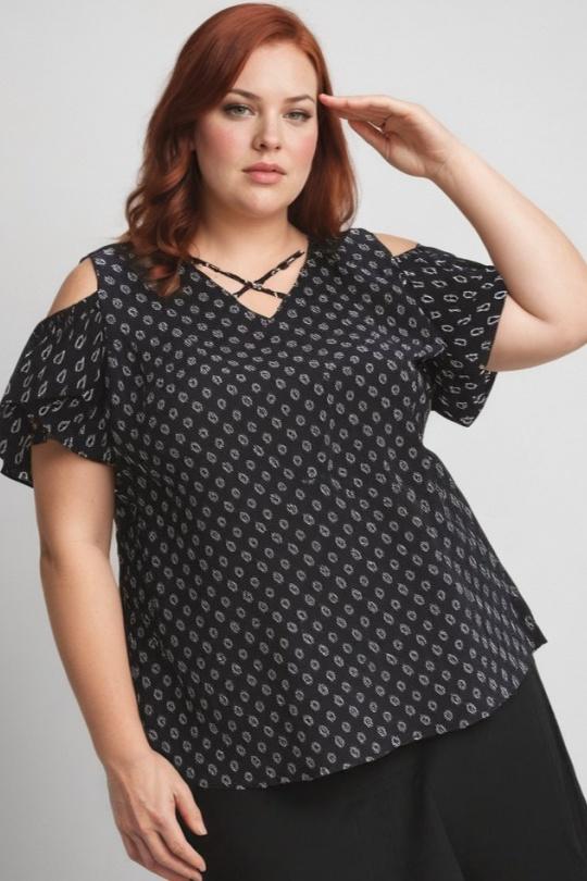 Camicie & camicette Donna Black Pomme Rouge C6202 Efashion Paris