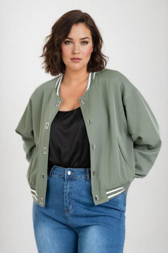 Jackets Women Khaki Pomme Rouge C6530 Efashion Paris