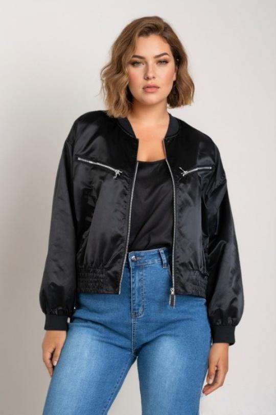 Jackets Women Black Pomme Rouge C6535 Efashion Paris