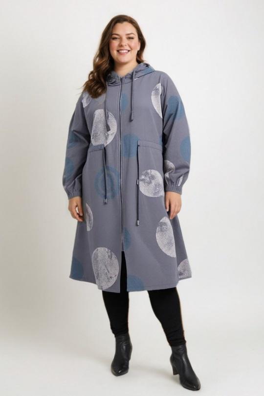 Vestes Femme Gris Pomme Rouge C6508 Efashion Paris