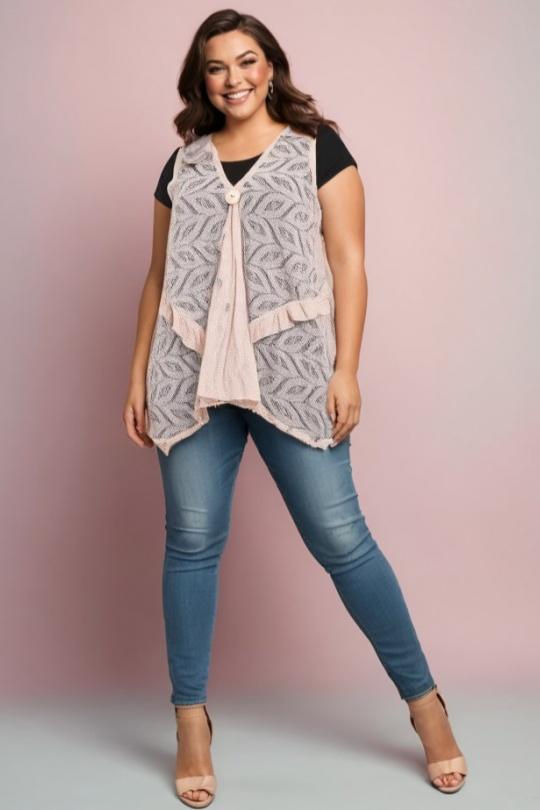 Tunics Women Beige Pomme Rouge A122 Efashion Paris