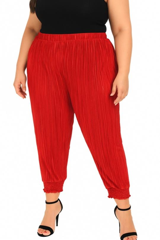 Pantalons Femme Rouge Pomme Rouge B159 Efashion Paris