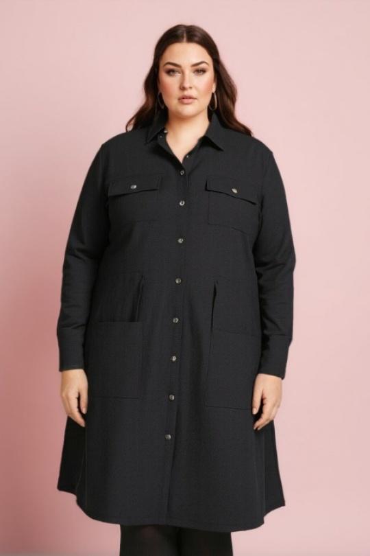 Jackets Women Black Pomme Rouge C6525 Efashion Paris