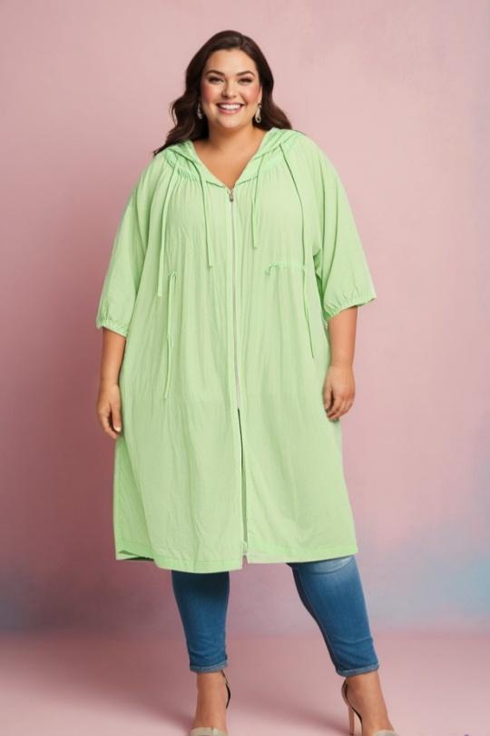 Vestes Femme Vert Pomme Rouge C6527 Efashion Paris
