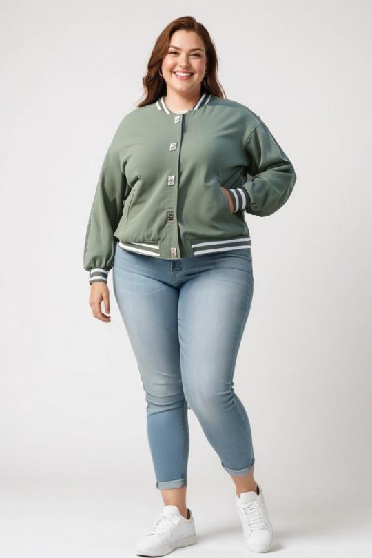 Vestes Femme Vert Pomme Rouge C6530 Efashion Paris