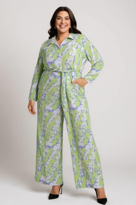 Robes & Combinaisons Femme Vert Pomme Rouge C6531 Efashion Paris