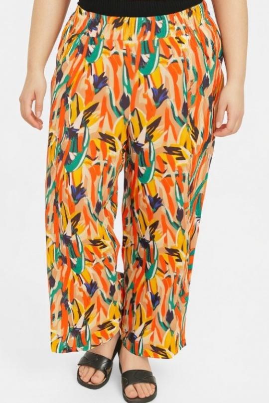 Pantalons Femme Orange Pomme Rouge B239 Efashion Paris