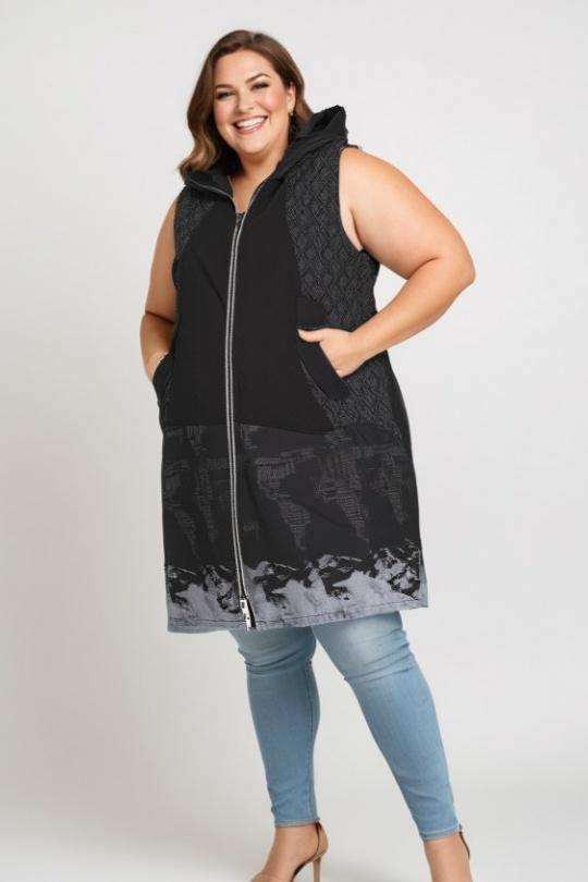 Chemises & blouses Femme Noir Pomme Rouge C6583 Efashion Paris