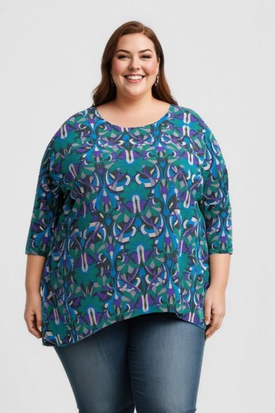 Chemises & blouses Femme Vert Pomme Rouge C6600 Efashion Paris
